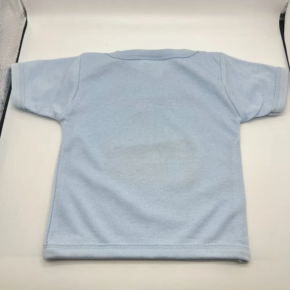 Humpty Dumpty Baby T Shirt Baby Blue by Mother Goose 9 to 18 months NEW - Picture 5 of 7